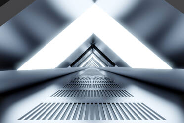 Three dimensional render of futuristic corridor - SPCF00570