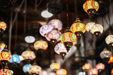 Abundance of colourful ceiling lamps - DGOF00581