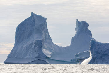 Majestic iceberg formation on Atlantic Ocean Greenland - HOXF05742