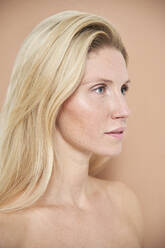 Portrait of beautiful blond woman - PNEF02493