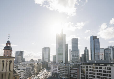 Skyline von Frankfurt, Deutschland - AHSF02131