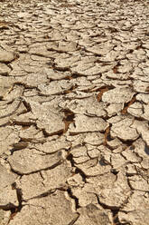 Namibia, Trockener Boden in der Deadvlei-Tonpfanne - VEGF01832