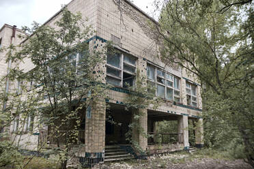 Entbindungsstation im Krankenhaus Nr. 126 in der Geisterstadt Pripjat, Tschernobyl, Ukraine - CAVF78498