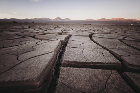 Erosionsrisse in der Atacama-Wüste - CAVF78605