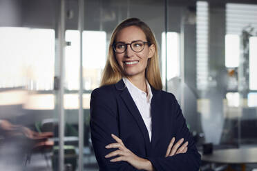 Portrait of confident businesswoman in office - RBF07531