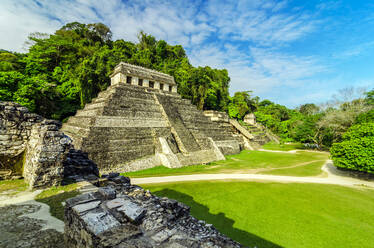 Mayan Ruins Of Palenque Against Sky - EYF04567