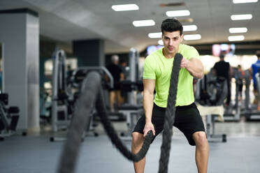 Woman Exercising In Gym - EYF04601