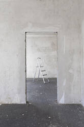 Ladder in a flat during refurbishment - NAF00171