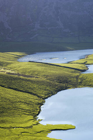 Portugal, Azores, Lakes of Caldeirao stock photo