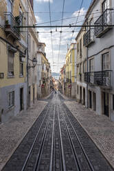 Portugal, Lissabon, Eisenbahnlinie Ascensor da Bica - RPSF00297