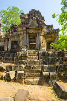 Tempelruinen des Wat Ek Phnom, Provinz Battambang, Kambodscha - CAVF79129