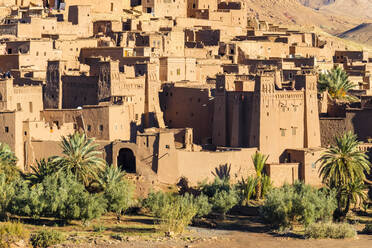 Ksar von Ait Ben Haddou (Ait Benhaddou), Provinz Ouarzazate, Marokko - CAVF79183