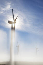 Wind turbines for sustainable energy production in Spain. - CAVF79561