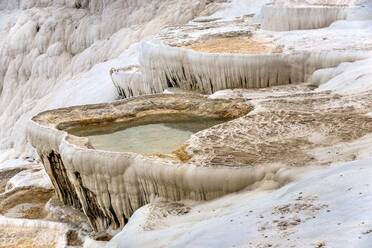 Pamukkale Travertin-Pool in der Türkei - CAVF79761