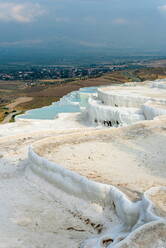 Pamukkale Travertin-Pool in der Türkei - CAVF79762