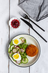 Baked camembert with salad - SARF04556