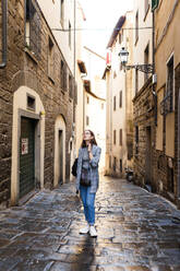 Young tourist walks in Florence - CAVF80596