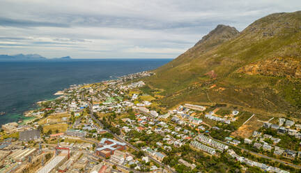 Luftaufnahme von Simon's Town, Südafrika. - AAEF08000