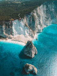 Luftaufnahme von Akra Keri, Laganas, Zante Planos Griechenland - AAEF08006