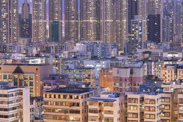 Mehrfamilienhäuser, Kowloon, Hongkong, China, Asien - RHPLF14567