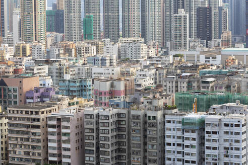 Mehrfamilienhäuser, Shek Kip Mei, Kowloon, Hongkong, China, Asien - RHPLF14572