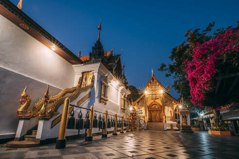 Sonnenaufgang im Wat Phra That Doi Suthep Tempel, Chiang Mai, Thailand, Südostasien, Asien - RHPLF14630