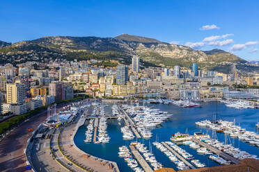 Port Hercules Harbour, Monte Carlo, Monaco, Mittelmeer, Europa - RHPLF14991