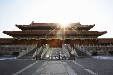 Tor in der alten verbotenen Stadt in Peking - CAVF81473