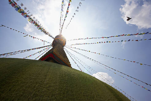 Die berühmte Boudhanath-Stupa in Kathmandu - CAVF81920