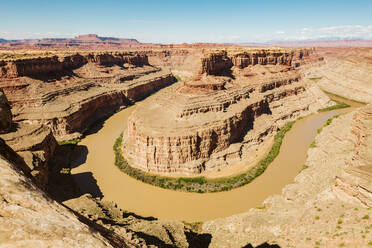 Zusammenfluss des Green River und des Colorado River in Canyonlands - CAVF82491