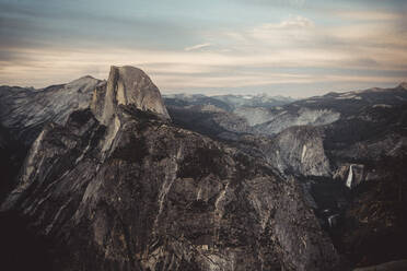 Half Dome bei Sonnenuntergang vom Gletscherpunkt aus - CAVF83550