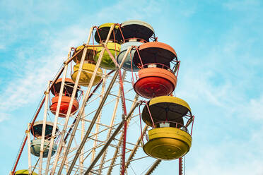 Georgia, Imereti, Kutaisi, Multicolored ferris wheel - WVF01673