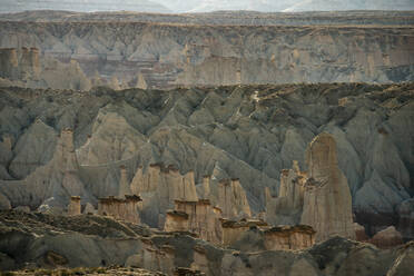Massive Landscape Coal Mine Canyon on Navajo Reservation in Ariz - CAVF83709