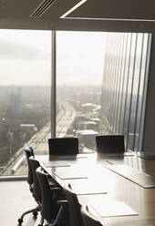 Sunny highrise conference room - CAIF27743