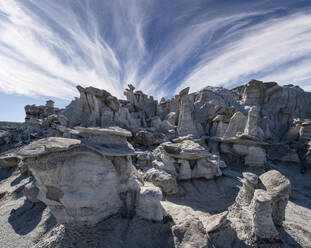 Wild Rock Formations in the desert Wilderness of New Mexico - CAVF83975