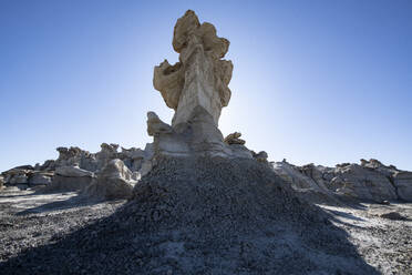 Wild Rock Formations in the desert Wilderness of New Mexico - CAVF83990