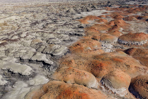 Wild Rock Formations in the desert Wilderness of New Mexico - CAVF84000