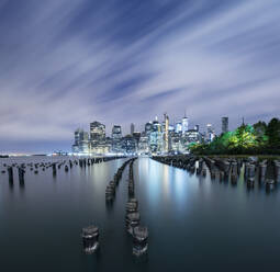 Manhattan Glows Across East River NYC - CAVF84139