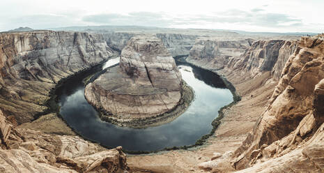 Horseshoe Bend point at sunset - CAVF84226