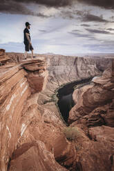 Horseshoe Bend point at sunset - CAVF84229