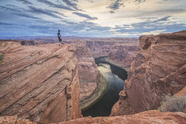 Horseshoe Bend point at sunset - CAVF84230