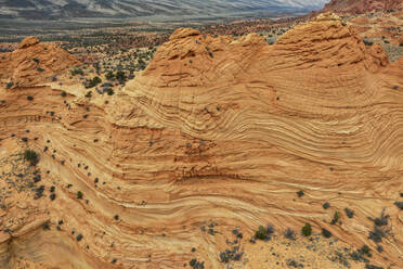 Seltsame Felsformationen in der Wah Weap Arizona Desert - CAVF84350