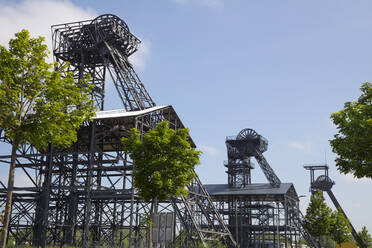 Germany, North Rhine-Westphalia, Hamm, Shafts of Radbod coal mine - WIF04276
