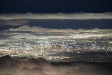 Stadtbild mit Blick auf Los Angeles vom Mt. Wilson - CAVF84765