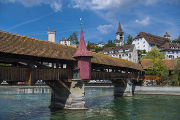 Wooden bridge in Lucerne / Switzerland - CAVF84845