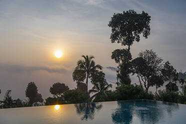 Swimming pool in the highlands of Sri Lanka - CAVF84872