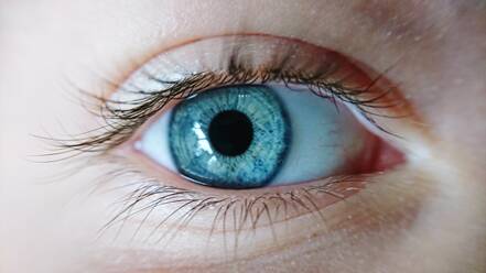 Extreme Nahaufnahme des menschlichen Auges - EYF05303
