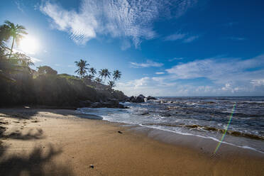 Leerer Strand in Galle / Sri Lanka - CAVF85043