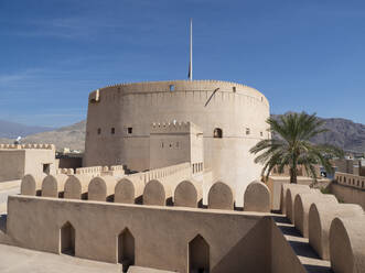 Im Inneren der Festung von Nizwa, Nizwa, Sultanat Oman, Naher Osten - RHPLF15195