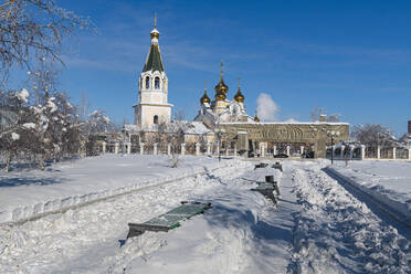 Orthodoxe Kathedrale der Verklärung Jesu Christi, Jakutsk, Republik Sacha (Jakutien), Russland, Eurasien - RHPLF15276